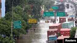 Banjir di Jakarta awal 2013. (Foto: Dok)