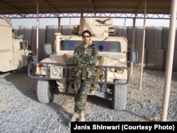 Janis Shinwari, an Afghan special immigrant visa recipient and co-founder of No One Left Behind. (2006 photo)