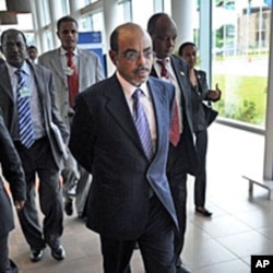 Ethiopian PM Meles Zenawi (File)