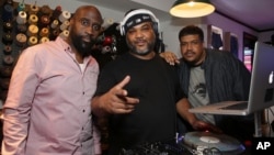 FILE - De La Soul seen at The Millers Wrap Party at the Levi's Haus in Los Angeles, California, March, 22, 2014.