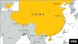 中國地理位置圖