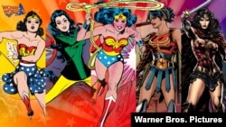 زن اعجوبه، پوستر 75مین سالگرد انتشار، از دی سی کامیکز DC Comics