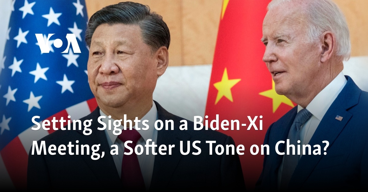 Setting Sights On A Biden-Xi Meeting, A Softer US Tone On China?