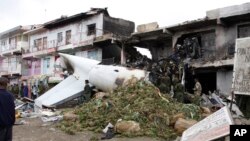 Accident d'avion à Nairobi au Kenya, le 2 juillet 2014.