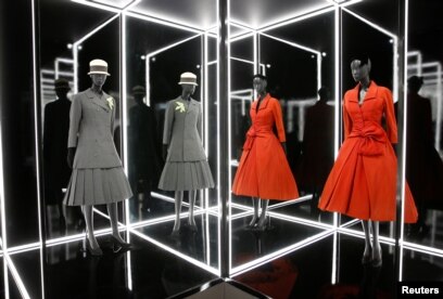 Ball gowns galore: London's V&A Museum stages new Dior show
