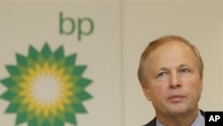 BP PLC's CEO Bob Dudley during a results media conference at their headquarters in London (File Photo)