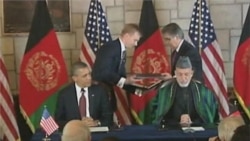 Top Afghan Officials Welcome Pact with US