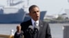President Barack Obama speaks about the economy at the Port of New Orleans, Nov. 8, 2013.