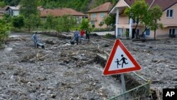 Banjir bulan Mei di Bosnia merusak seperempat wilayah negara itu (foto: dok).