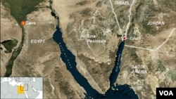 Bản đồ Bán đảo Sinai