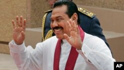Presiden Mahinda Rajapaksa akan mencalonkan diri kembali untuk masa jabatan yang ketiga (foto: dok).