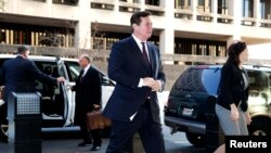 Paul Manafort arrivant au tribunal, Washington, le 11 décembre 2017. 