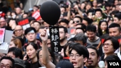 Hong Kong protests against extradition law amendment, June 16, 2019.