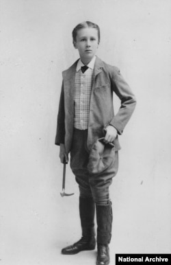 Franklin Roosevelt as a child