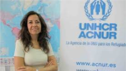 María Jesús Vega dialoga sobre los refugiados