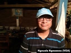 Mohamed Nafion, ched de bureau du HCR à Bétou, au Congo-Brazzaville. (VOA/Ngouela Ngoussou)
