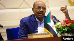 Rais wa Sudan Omar Hassan al-Bashir 