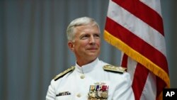 El almirante de la Armada, Craig Faller, jefe del Comando Sur de EE.UU., dijo que el ejército venezolano estaba degradado.