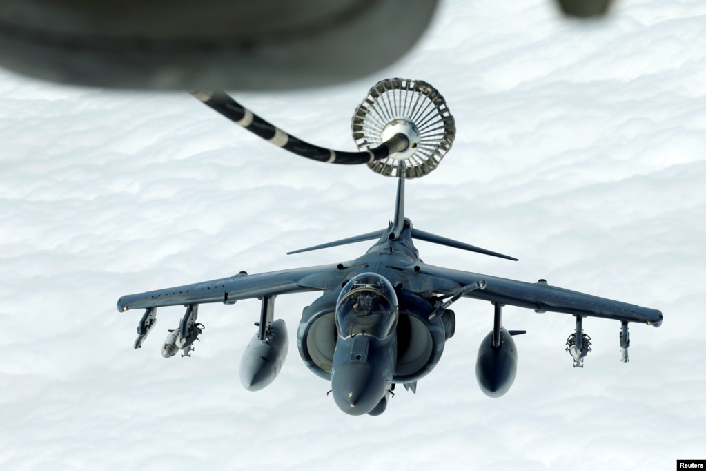 ̶ũ ø  ̽  ü ISIL    غ   &#39;AV-8B ظ&#39;  ߱ &#39;KC-10ͽٴ&#39;κ Ḧ ް ִ.