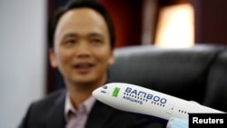 Chủ tịch Trịnh Văn Quyết của hãng hàng không Việt Nam Bamboo Airways.