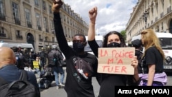 Protest protiv rasizma u Francuskoj, 6. juna 2020.