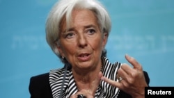 La directora del Fondo Monetario Internacional, Christine Lagarde.
