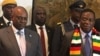 President Mokgweetsi Masisi and President Emmerson Mnangagwa 
