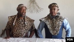 King Bulelani Lobhengula Khumalo and Chief Nhlanhla Ndiweni