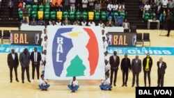 BAL logo unveiling ceremony at Kigali Arena, Kigali, Rwanda, December 19, 2019.