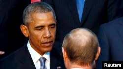  Barack Obama et Vladimir Poutine (Archives)
