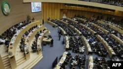 FILE - A general view shows delegates attending the 50th African Union Aniversary Summit in Addis Ababa, May 25,2013. 