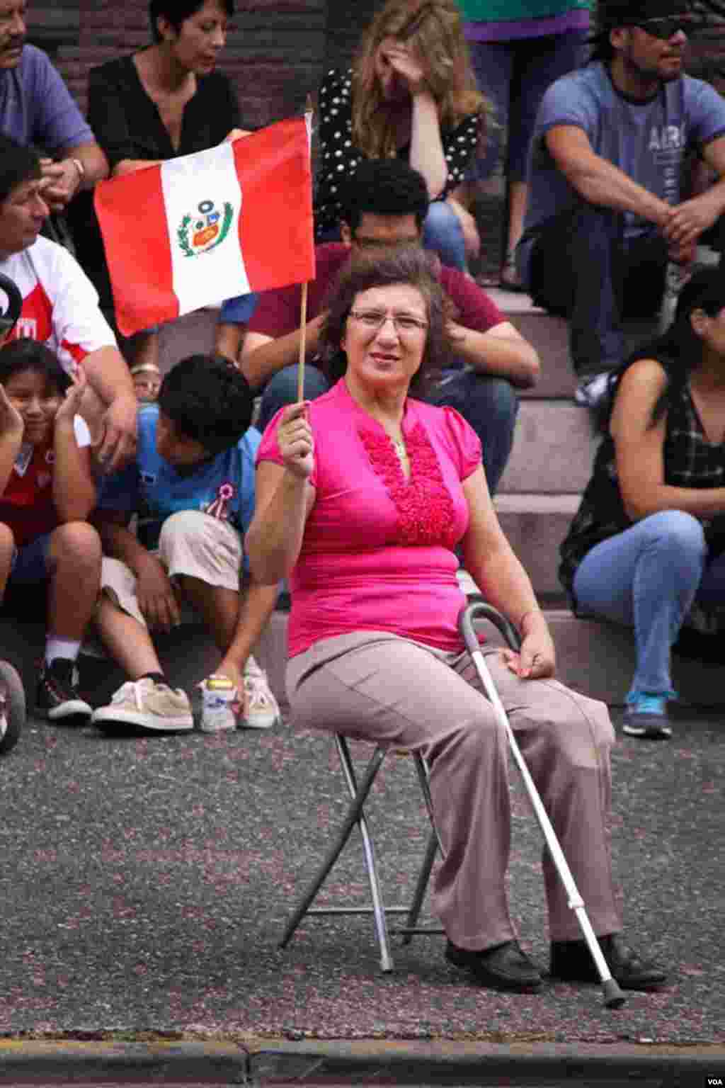 La celebración del día de la Independencia del Perú se celebró en las calles de Nueva Jersey y Arlington, en Virginia.