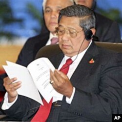 Indonesian President Susilo Bambang Yudhoyono (File)