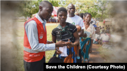 Save the Children and partner organizations are trying to help 450,000 people in the country.