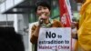 英國跨黨派議員聯署呼籲釋放香港民主派前議員毛孟靜 以便探望病危丈夫