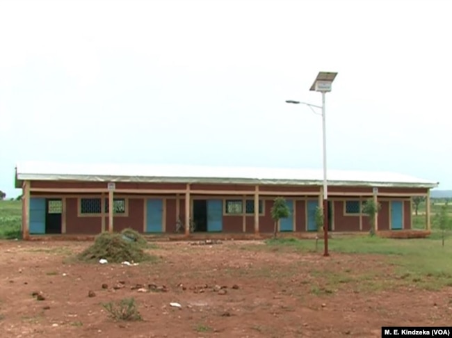 School built at Minawao by UNHCR.