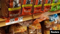 FILE: The price of bread is seen on a store shelf in New York April 7, 2011. Prices are too high and rising too fast, many people said then - and today as well.