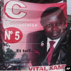 Affiche de Vital Kamerhe à Goma, RDC (novembre 2011)