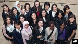 Delegates of the Girls-20 Summit