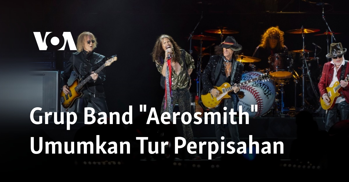 Grup Band Aerosmith Umumkan Tur Perpisahan