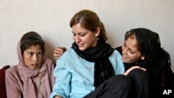 Susan Retik Ger visited Afghanistan and some of the women she helps with her organization, 'Beyond the 11th.'