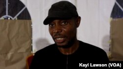 Fall Touré, promoteur de Lomé Fashion Week, le 14 septembre 2019. (VOA/Kayi Lawson)