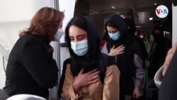 Equipo de mujeres afganas recibe refugio en México 