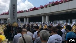 香港支聯會2018年六四紀念活動在尖沙咀舉行（美國之音記者申華拍攝）