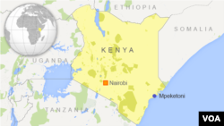 ကင်ညာနိုင်ငံမြေပုံ