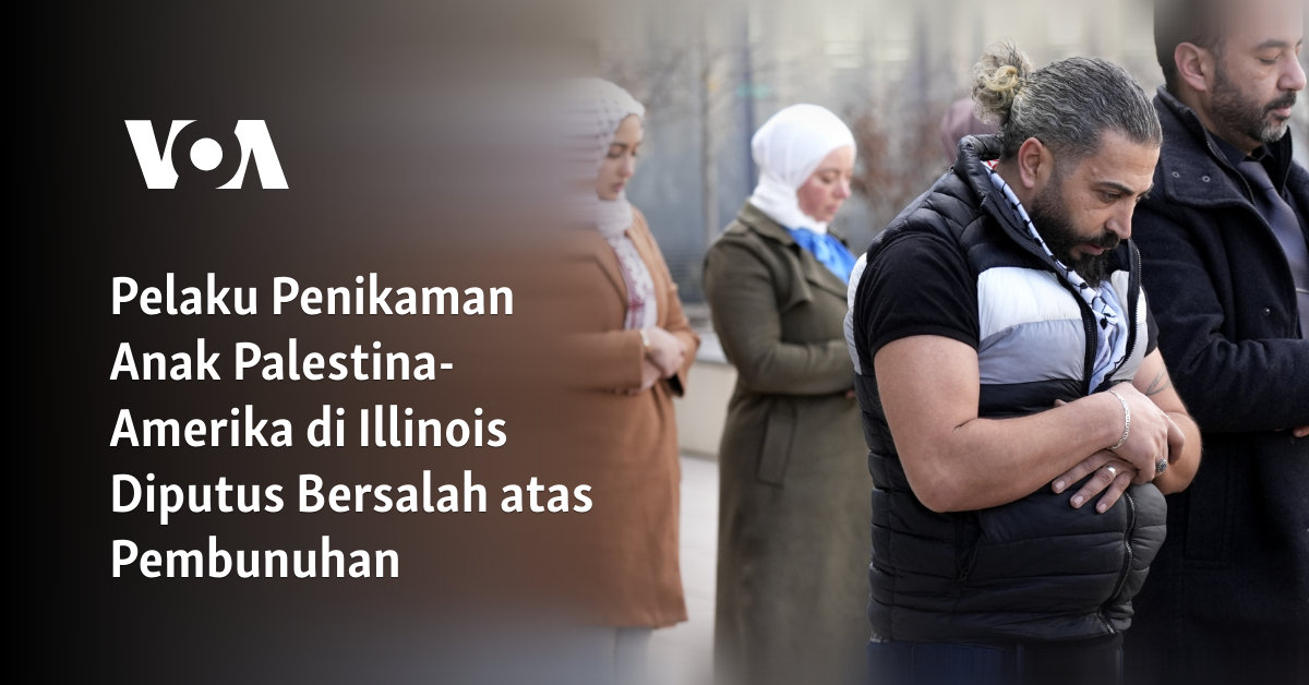 Pelaku Penikaman Anak Palestina-Amerika di Illinois Diputus Bersalah atas Pembunuhan