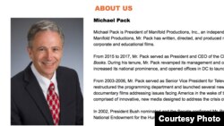 Michael Pack. 