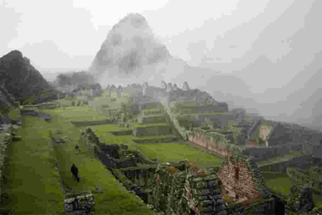 Las ruinas de Machu Picchu, cerca de la ciudad peruana de Cuzco.