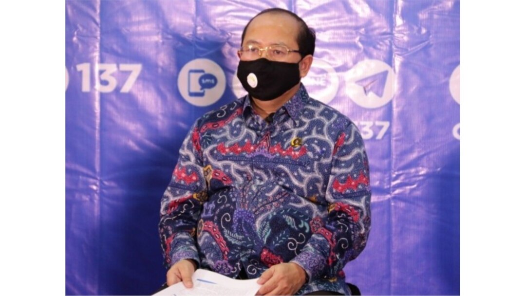 Ketua Ombudsman RI Amzulian Rifai dalam konferensi pers di Gedung Ombudsman RI, Rabu (18/6) siang. (Foto: Ombudsman RI)