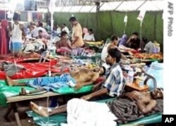 বন্যায় আহত মানুষের জন্য বাংলাদেশের স্বাস্থ্য সেবা কেন্দ্র